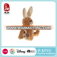 Factory Direct design your own plush toy rabbit for happy kid toy