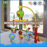 Safe Colorful Cartoon Infant Musical Hanging Toys Baby Crib Bed Bell Toy