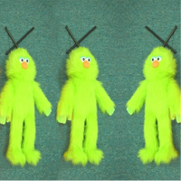 Colorful Monster Playing String Plush Aminals Marionettes Puppets