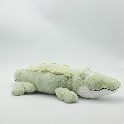 2020 crocodile plush toy holding sleeping doll pillow bed super soft plush stuffed toys