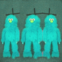 Horrible Monster Playing String Plush Marionettes Puppets Fo Kids