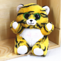 stock 20cm hot selling cute big eyes tiger stuffed plush toy