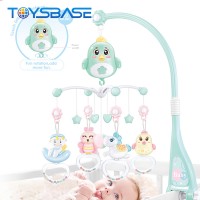 Most Popular Hanging Bed Bell Play Set Plastic Music Mobile Toys For Baby